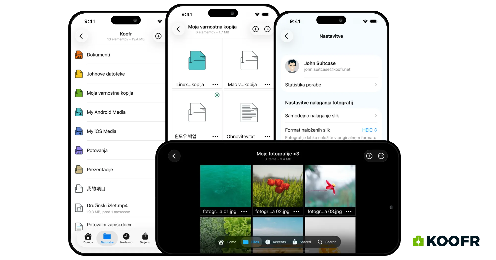 Koofr screenshot 2