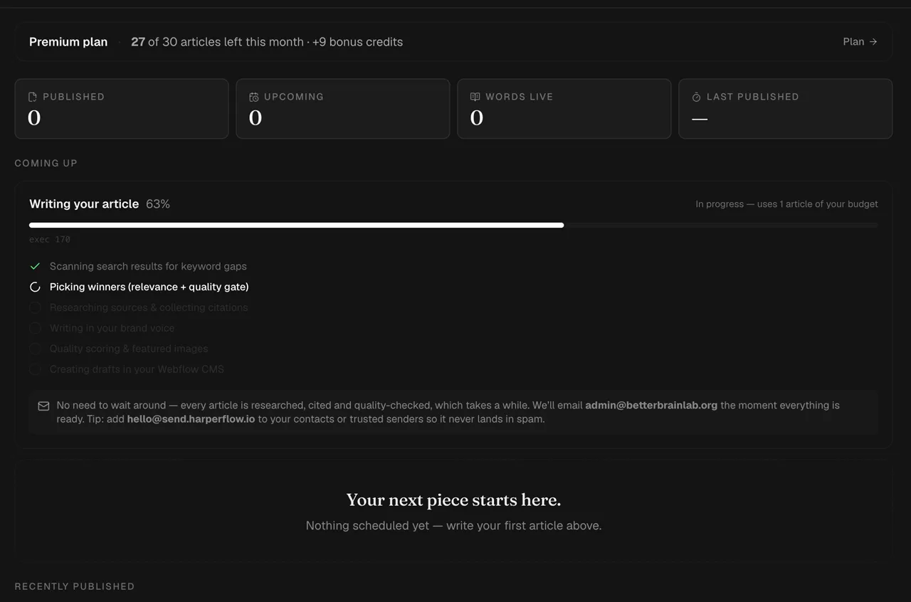 HarperFlow screenshot 3