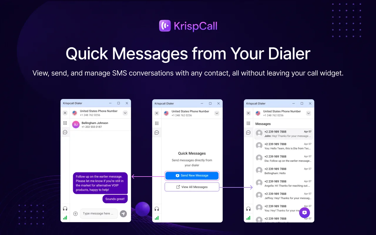 KrispCall screenshot 3