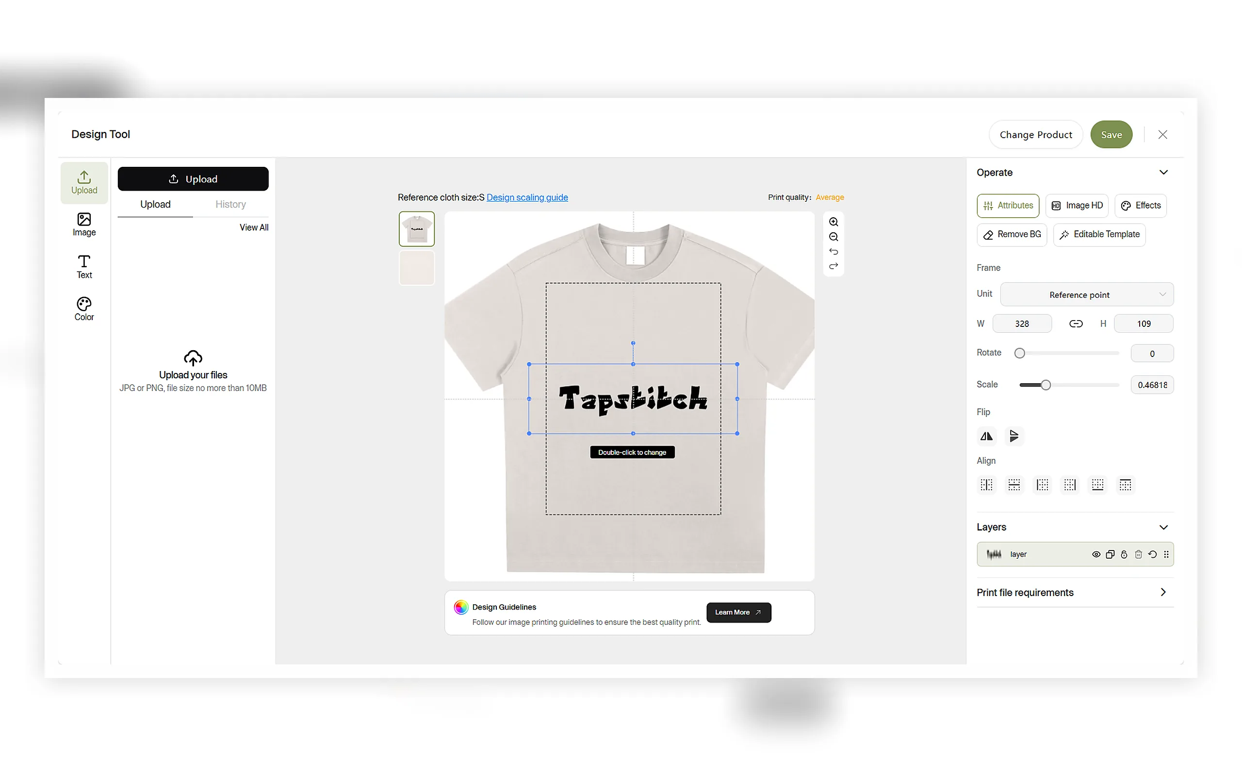Tapstitch screenshot 4