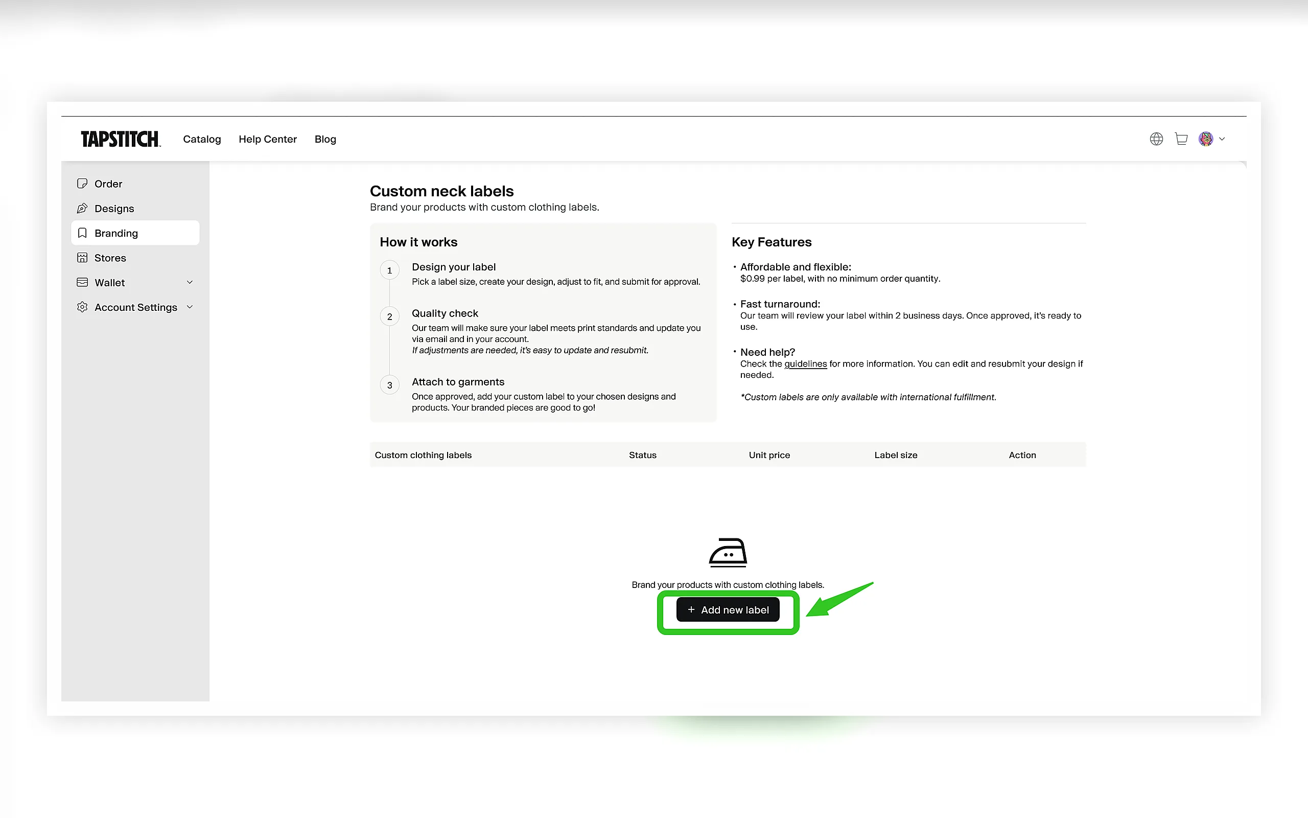 Tapstitch screenshot 5