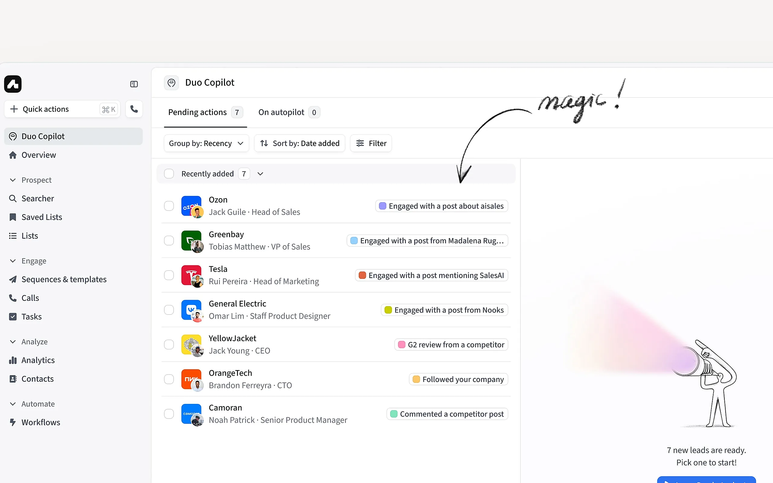 Amplemarket screenshot 3