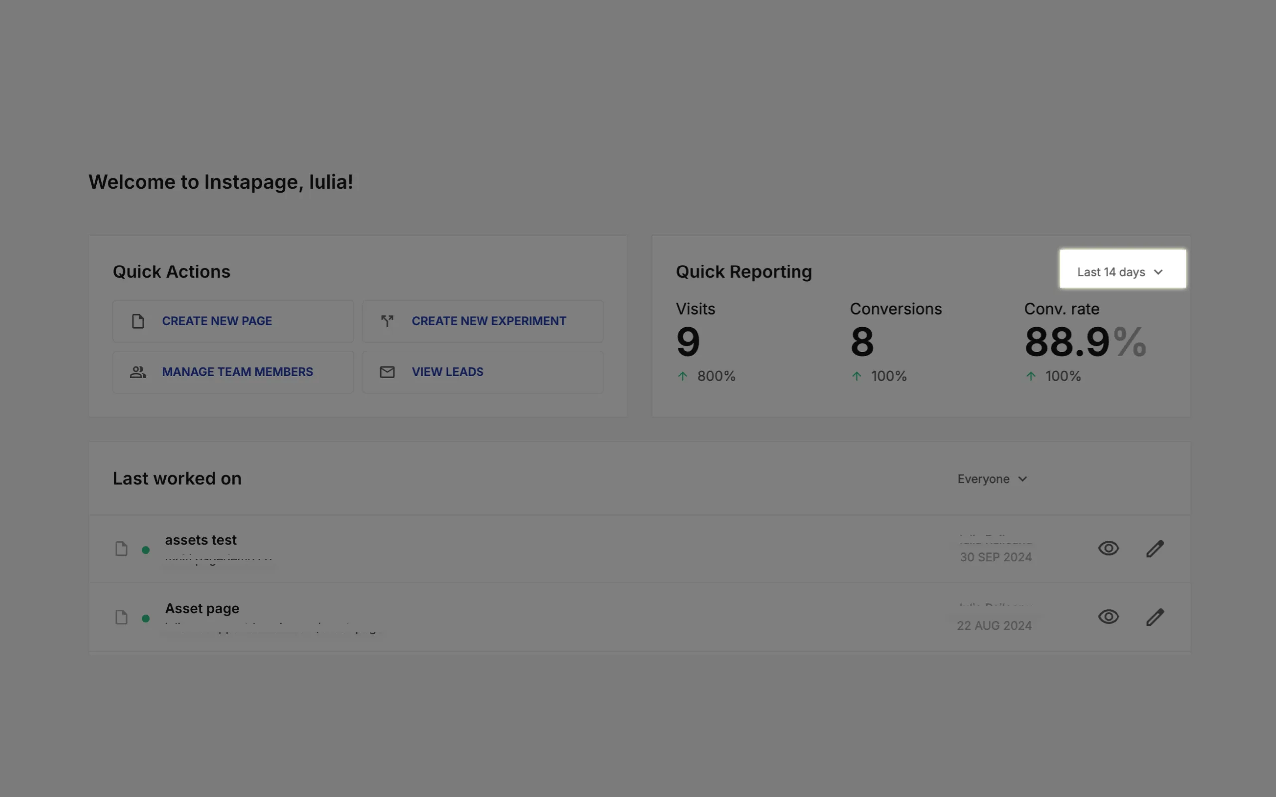 Instapage screenshot 4