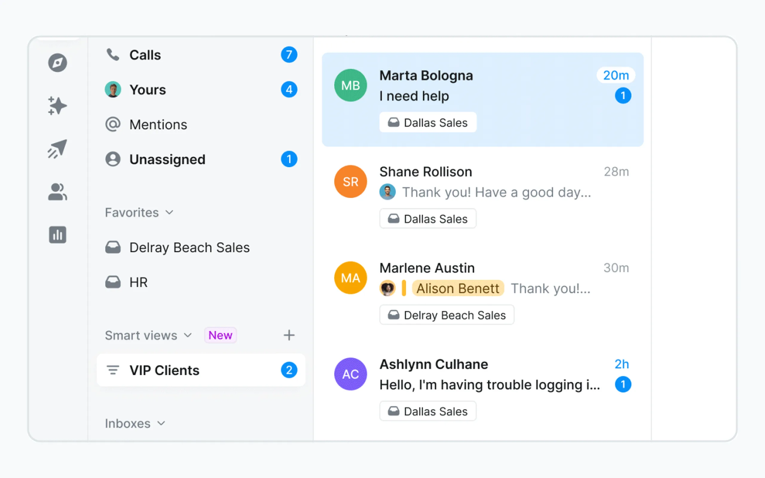 Salesmsg screenshot 4