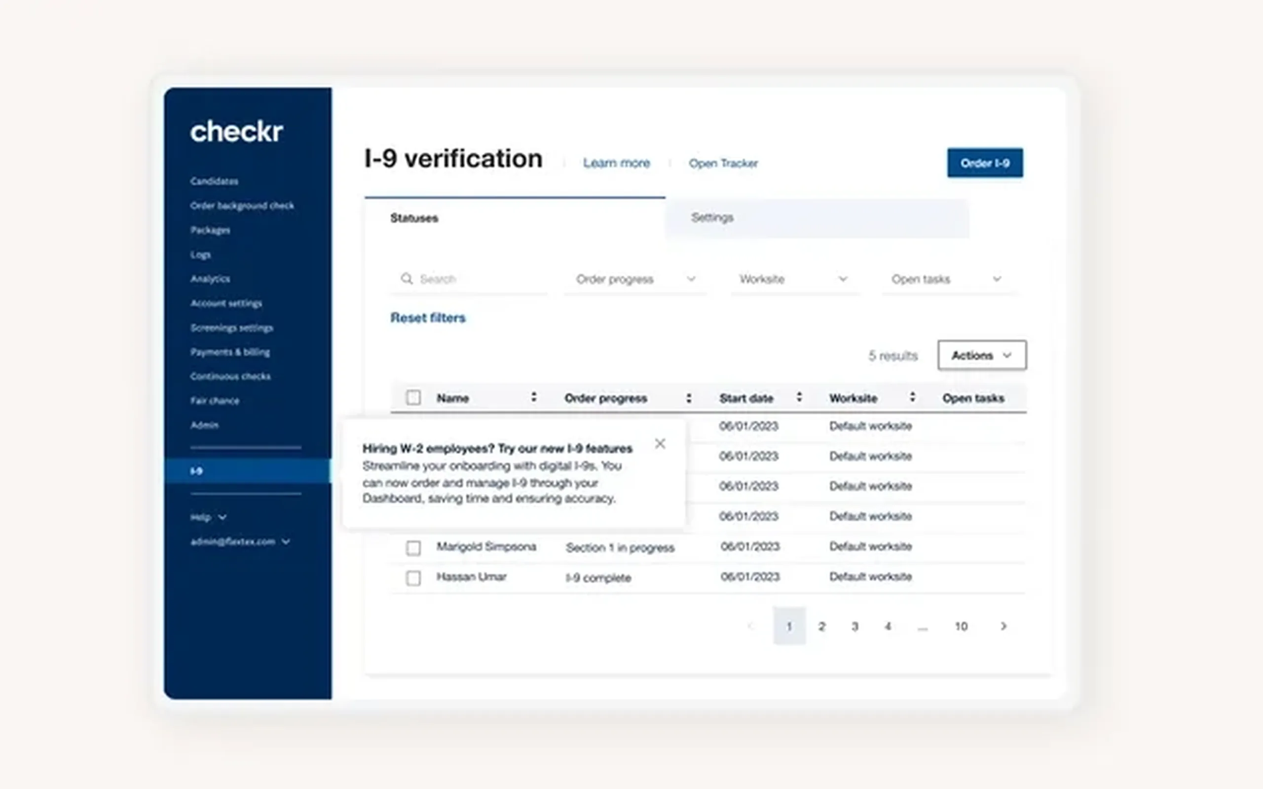 Checkr screenshot 3
