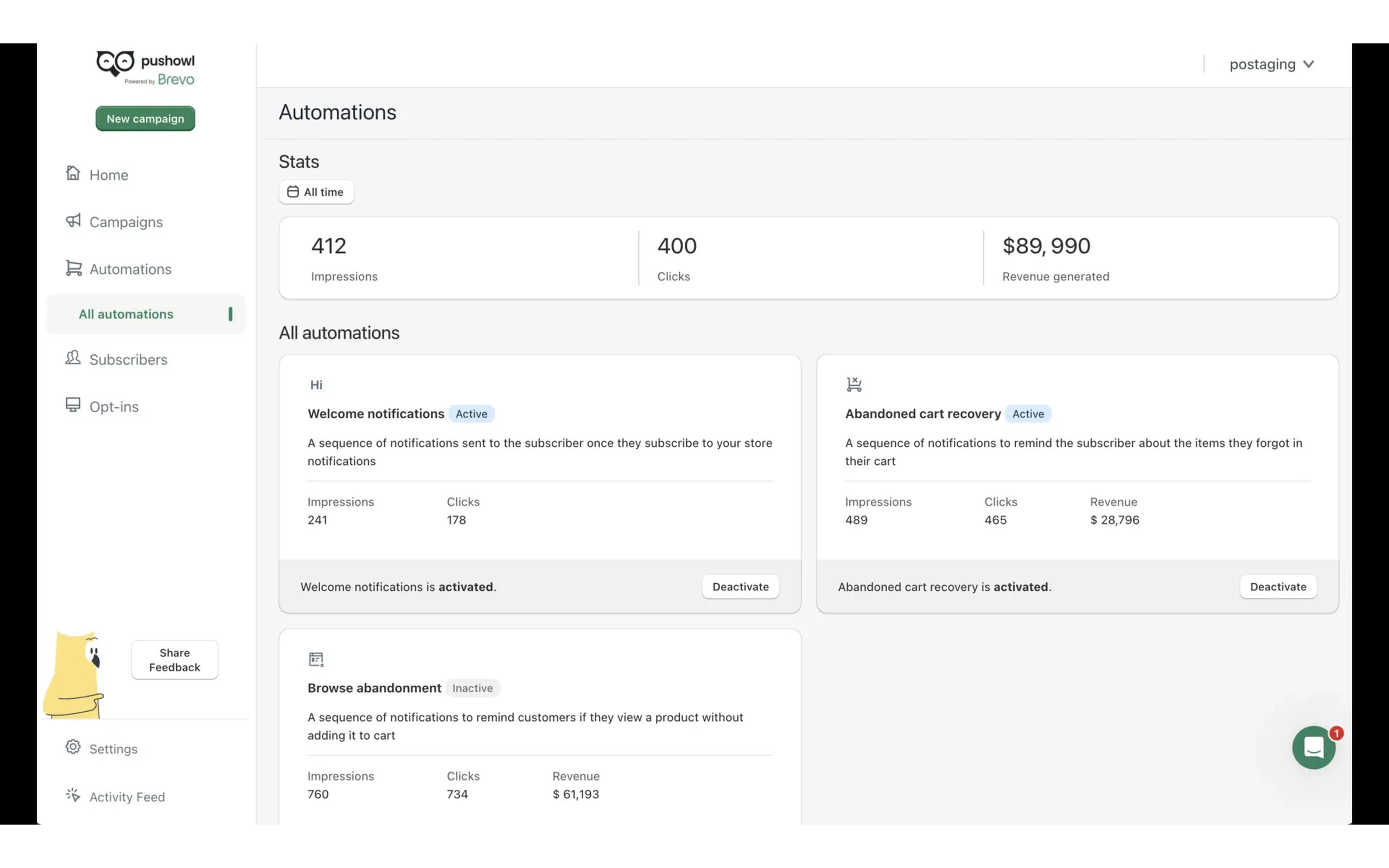 PushOwl screenshot 4