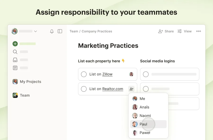 Todoist screenshot 3