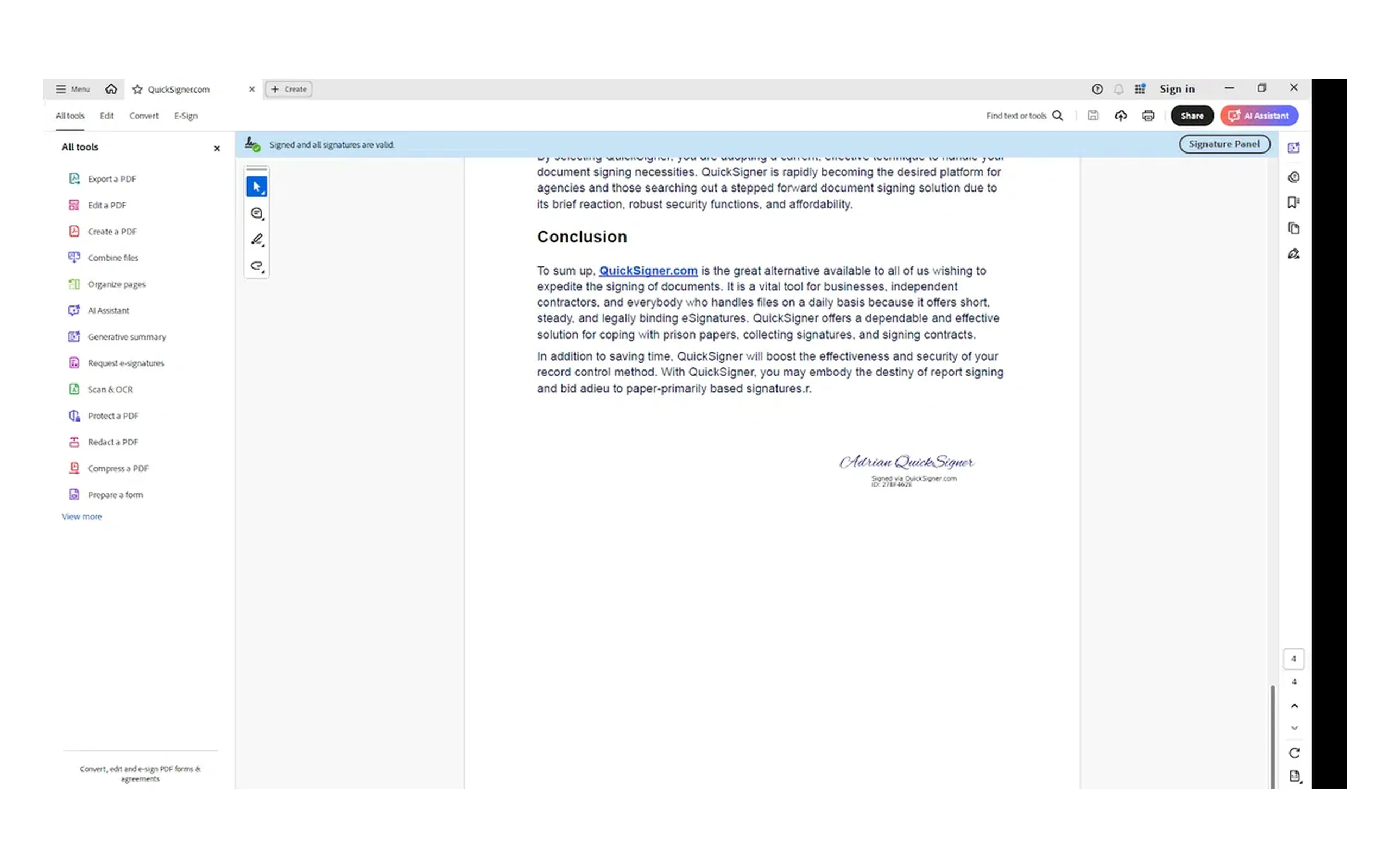 QuickSigner screenshot 3