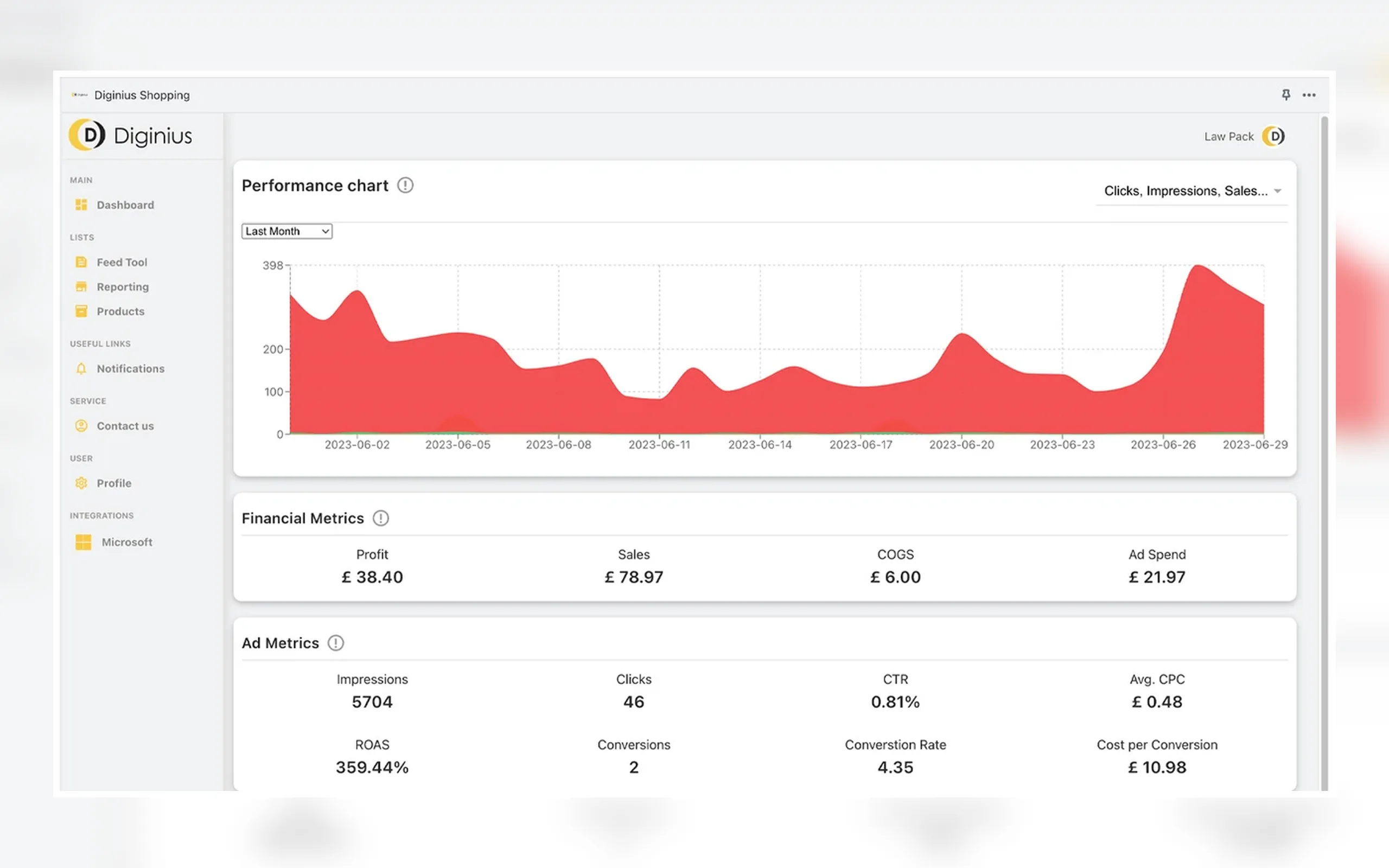 Diginius screenshot 1