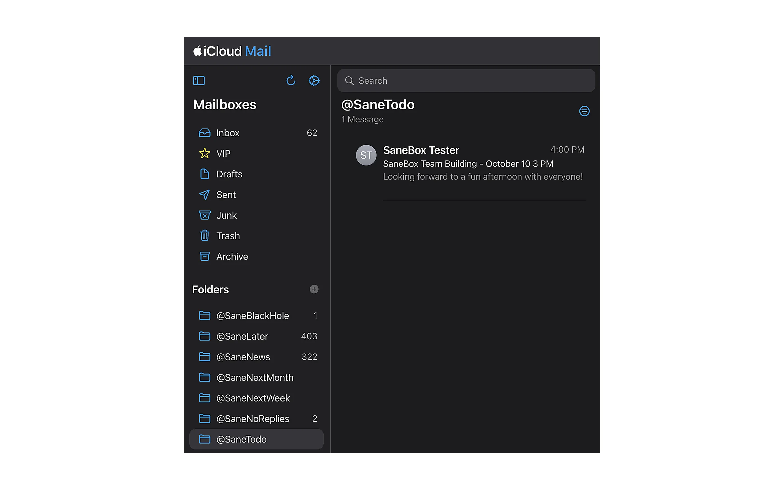 SaneBox screenshot 3