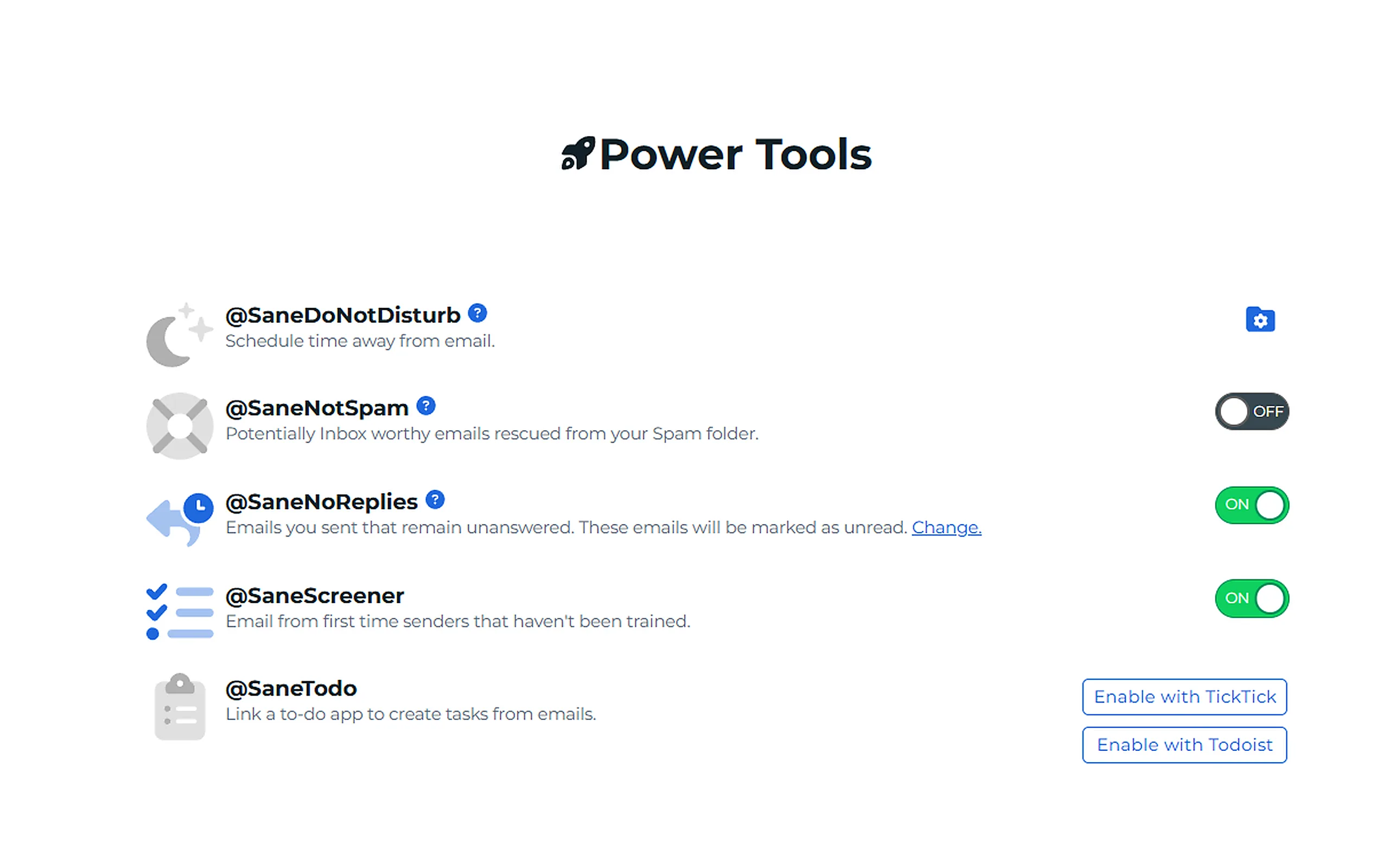 SaneBox screenshot 4