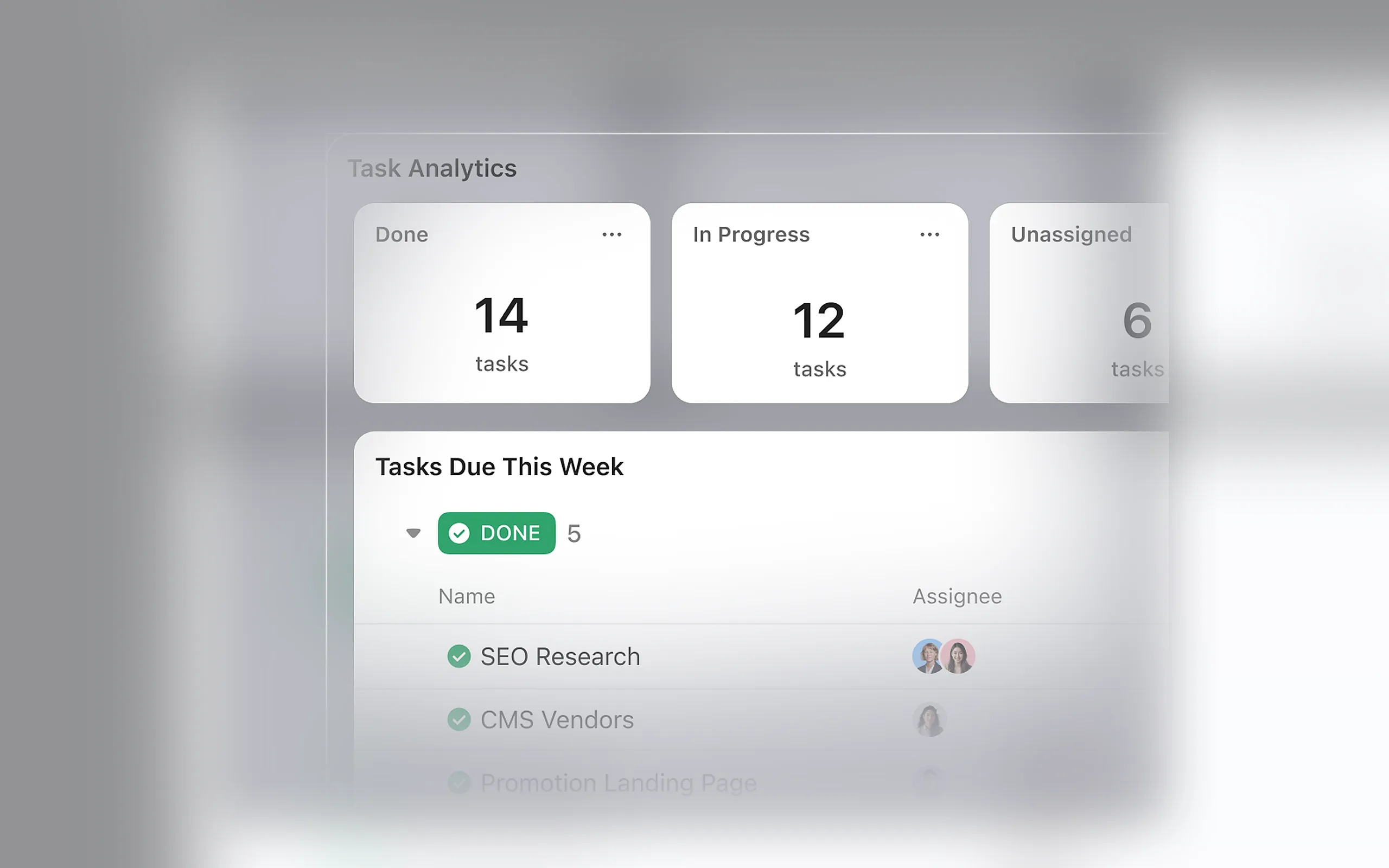 ClickUp screenshot 2