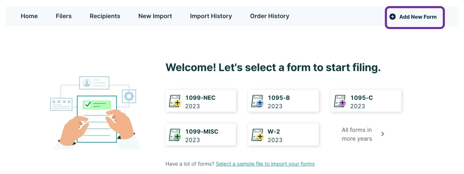 eFileMyForms screenshot 2