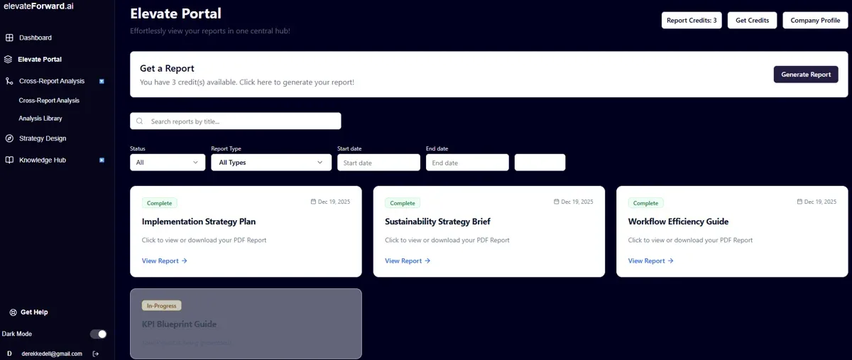 ElevateForward.ai screenshot 2