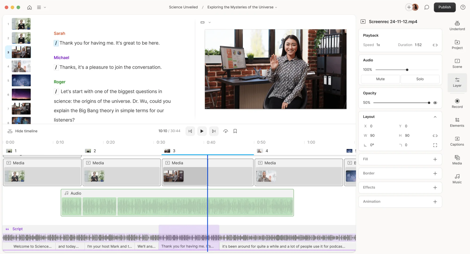 Descript screenshot 5