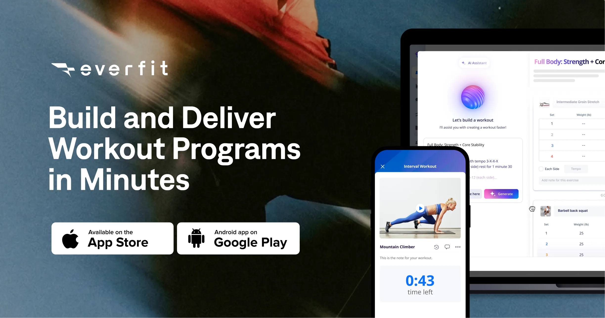 Everfit screenshot 2