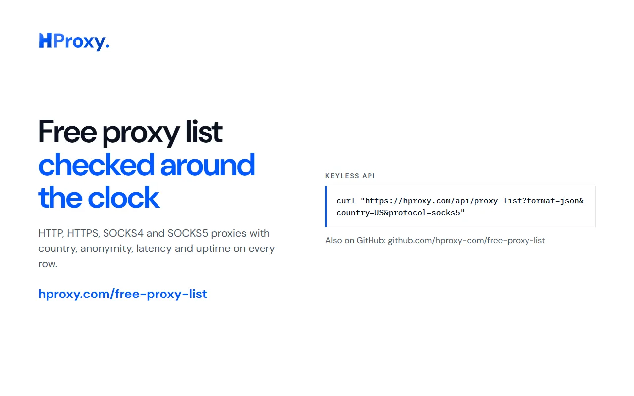 HProxy screenshot 6