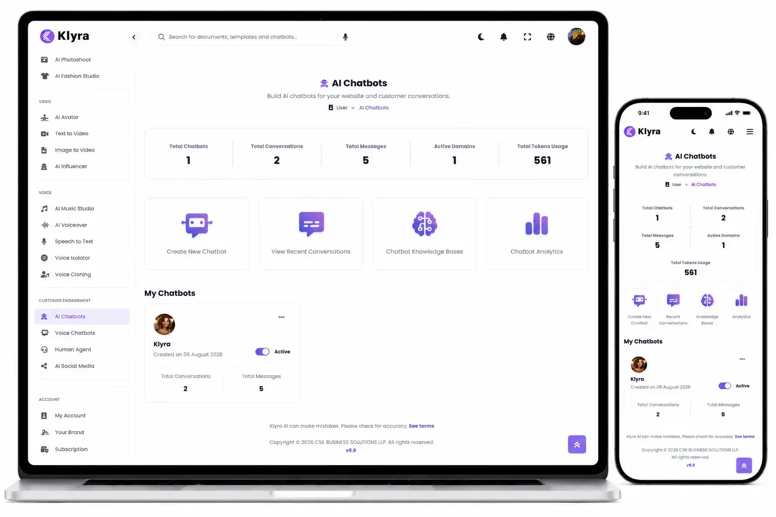 Klyra AI screenshot 4