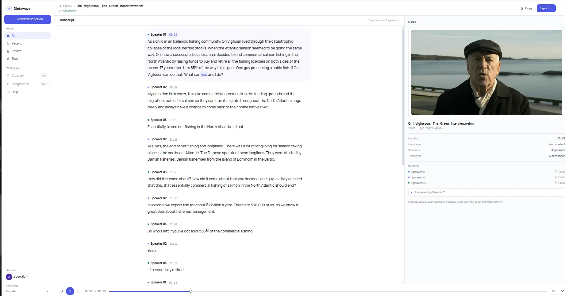 Dictawave screenshot 4