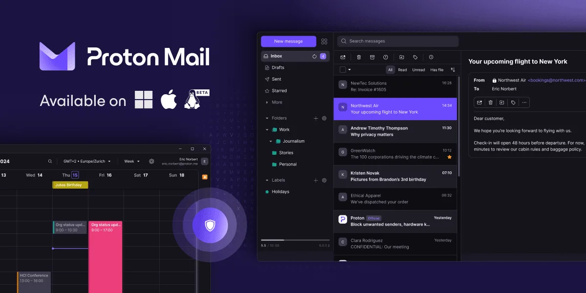 Proton Mail screenshot 4