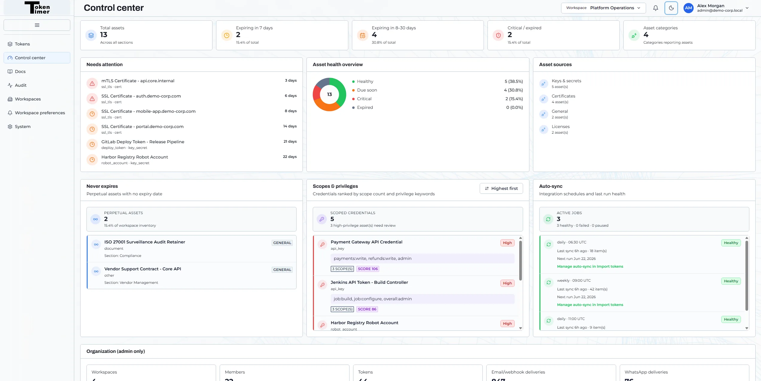 TokenTimer screenshot 2
