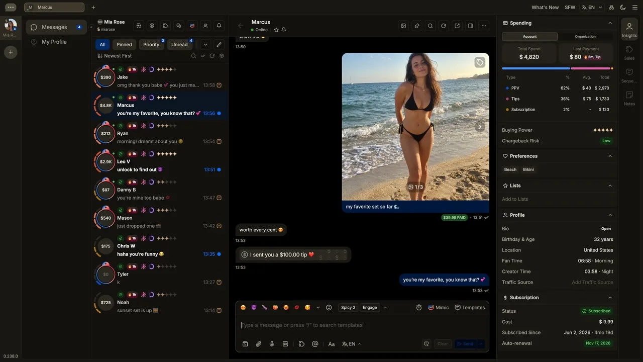 Onlymonster screenshot 4