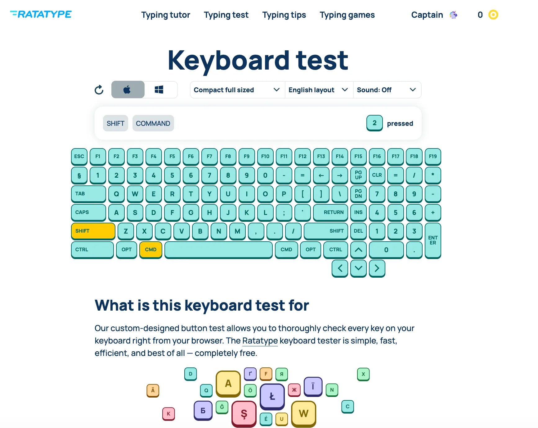Ratatype screenshot 5