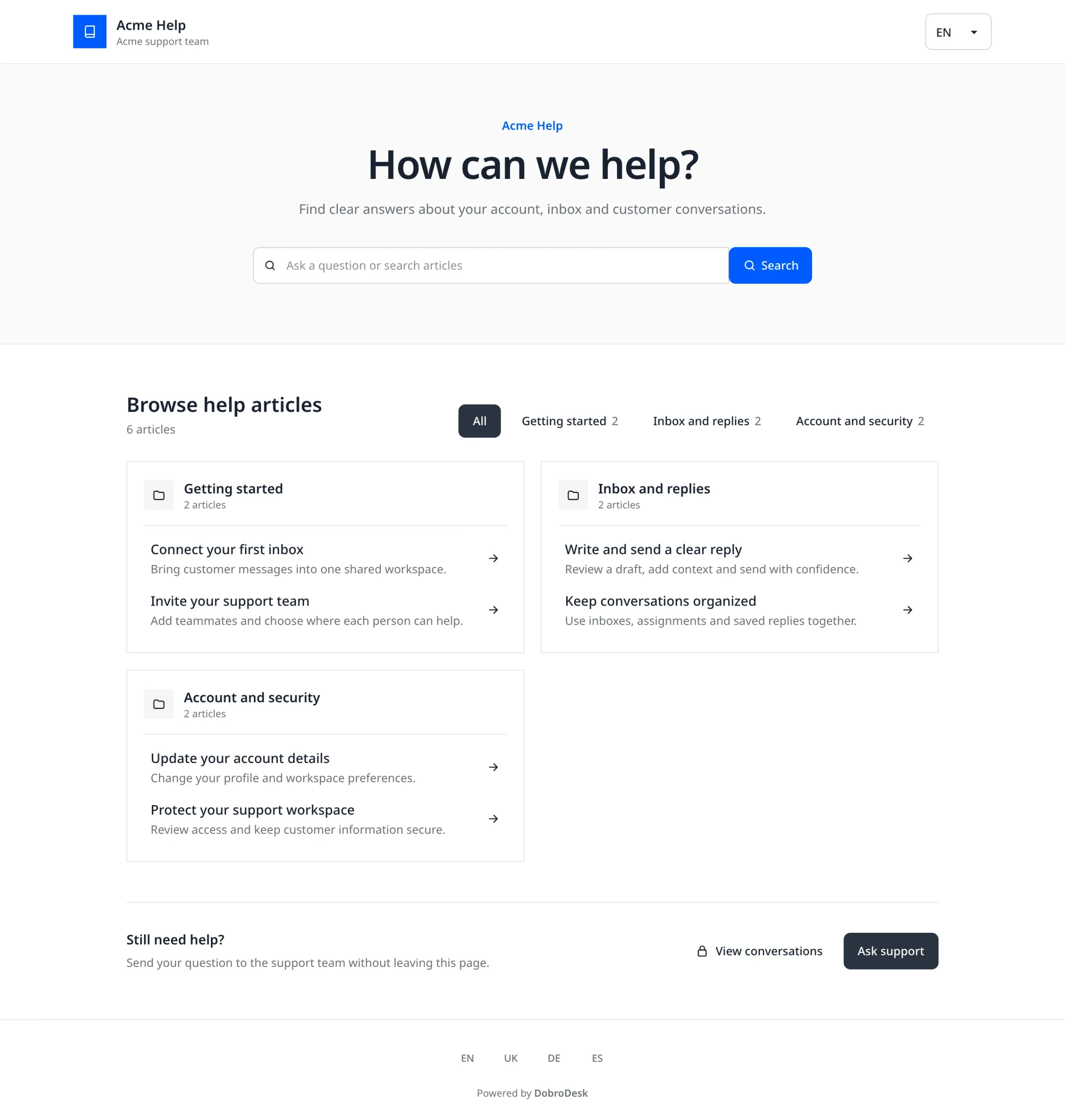 DobroDesk screenshot 3